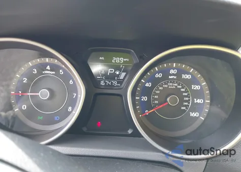 2015 Hyundai Elantra Limited from USA, damaged, VIN 5NPDH4AE7FH607777